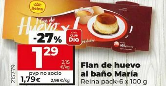 Maxi Dia Flan de huevo reina oferta