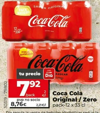 Maxi Dia Refresco de cola coca-cola oferta
