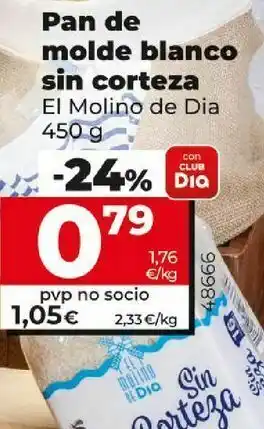 Dia Market Pan sin corteza dia oferta