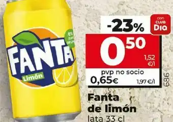 Dia Market Refresco de limón fanta oferta