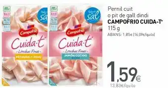 Condis Jamón cocido campofrío oferta