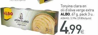 Condis Atún albo oferta