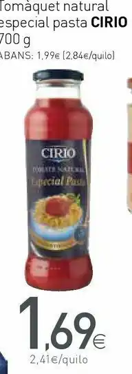 Condis Tomate natural oferta