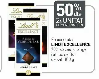 Condis Chocolate lindt oferta