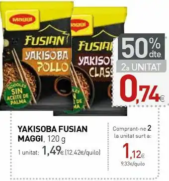 Condis Yakisoba maggi oferta