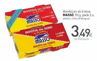 Condis Bonito massó oferta