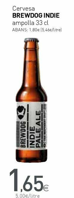 Condis Cerveza oferta