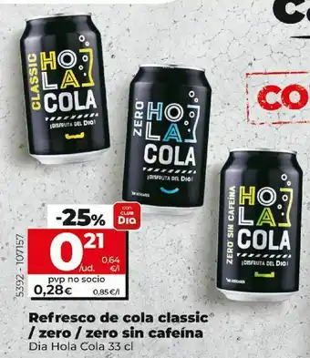 Dia Refresco de cola oferta