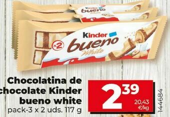 Dia Chocolatinas kinder oferta
