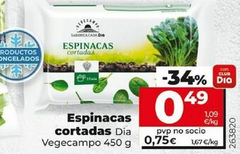 Dia Espinacas oferta
