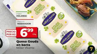 Dia Queso de barra millán vicente oferta