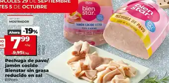 Dia Pechuga de pavo elpozo oferta