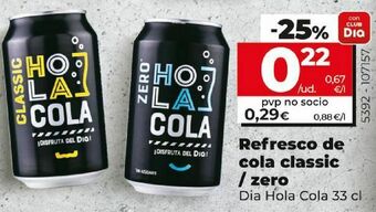 Dia Refresco de cola dia oferta