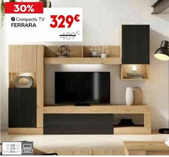 Conforama Mueble tv oferta