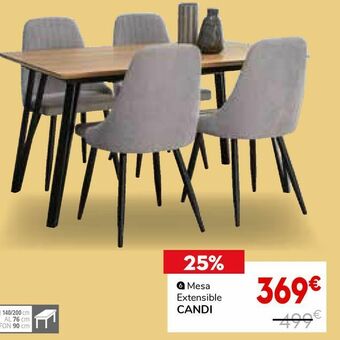 Conforama Mesa extensible oferta