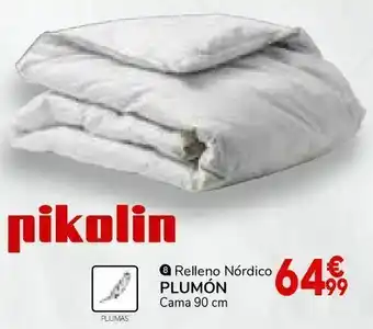 Conforama Relleno nórdico pikolin oferta