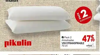 Conforama Almohada viscoelástica pikolin oferta