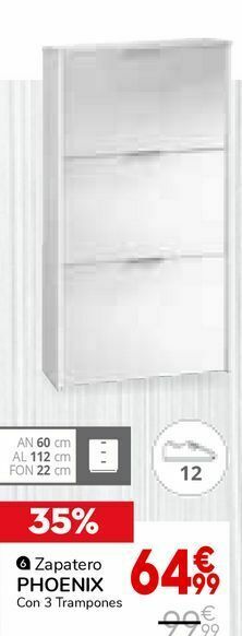 Conforama Zapatero phoenix oferta