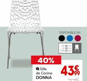 Conforama Silla de cocina oferta