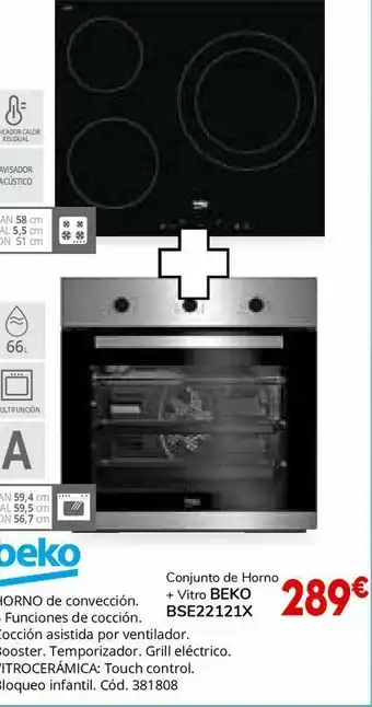 Conforama Hornos beko oferta