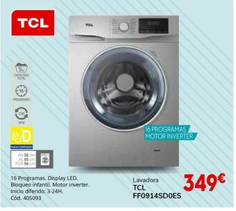 Conforama Lavadoras tcl oferta