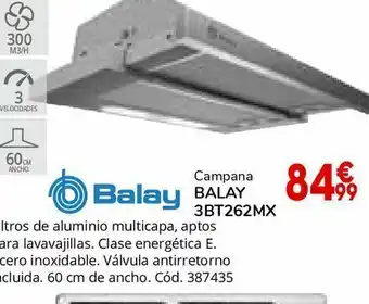Conforama Campana telescópica balay oferta