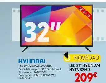Conforama Tv led hyundai oferta