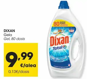 Eroski Dixan gel oferta