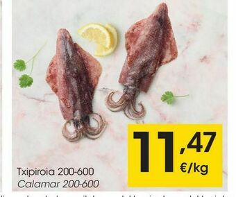 Eroski Calamar 200-600 oferta