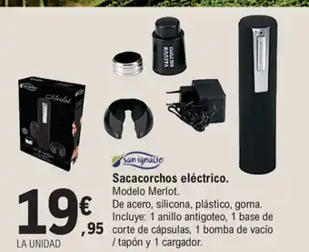 E.Leclerc Sacacorchos eléctrico oferta