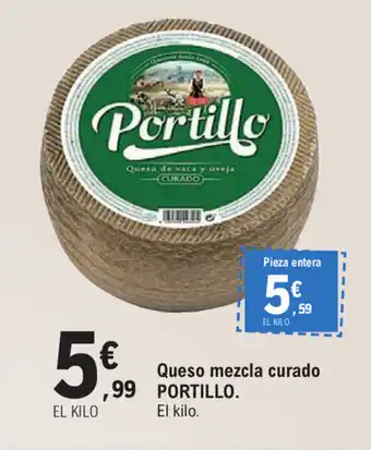 E.Leclerc Portillo Queso Mezcla Curado oferta