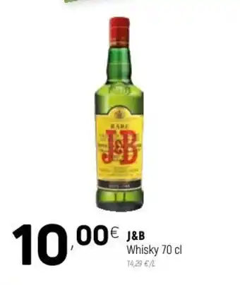 Coviran J&B Whisky 70cl oferta