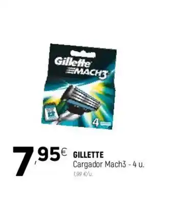 Coviran Gillette Cargador Mach 3 - 4u oferta