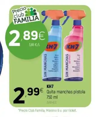 Coviran KH7 Quita manchas pistola 750ml oferta