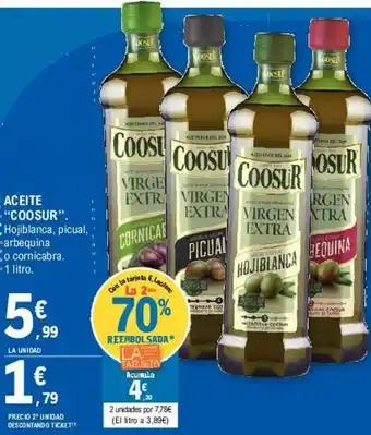 E.Leclerc Coosur Aceite oferta