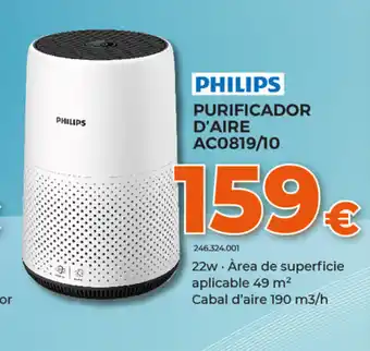 Expert Philips Purificador D'Aire AC0819/10 oferta
