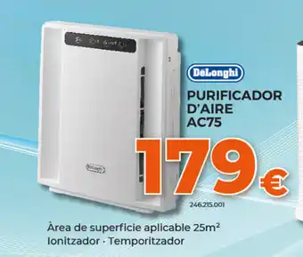 Expert Delonghi Purificador D'Aire AC75 oferta
