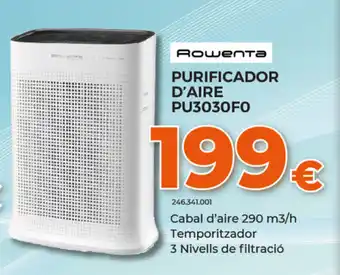 Expert Rowenta Purificador D'Aire PU3030F0 oferta