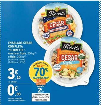 E.Leclerc Florette Ensalada Completa oferta