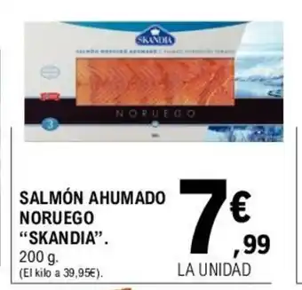 E.Leclerc Skandia Salmón Ahumado Noruego 200g oferta