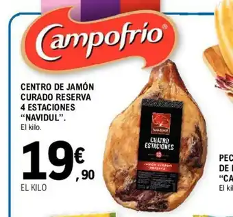 E.Leclerc Navidul Centro De Jamón Curado Reserva 4 Estaciones oferta
