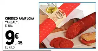E.Leclerc Argal Chorizo Pamplona oferta