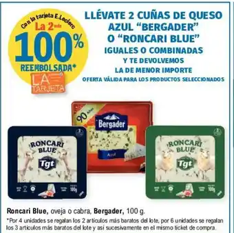 E.Leclerc Roncari Blue, Bergader 100g oferta