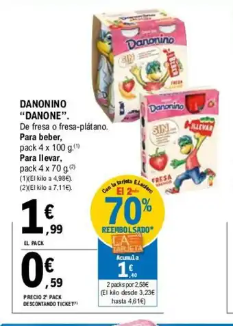 E.Leclerc Danone Danonino oferta
