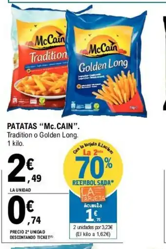 E.Leclerc Mc. Cain Patatas 1 kilo oferta