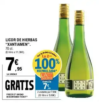 E.Leclerc Xantiamen Licor De Hierbas 70cl oferta