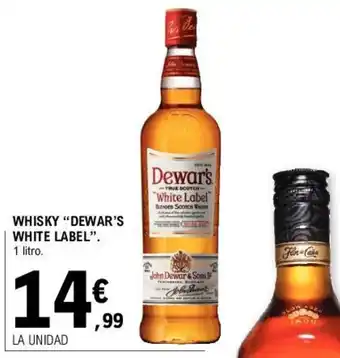 E.Leclerc Dewar's White Label Whisky 1 litro oferta