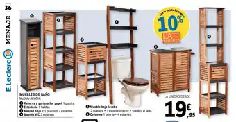 E.Leclerc Muebles De Baño oferta