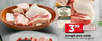 Dia Arreglo de caldo dia oferta