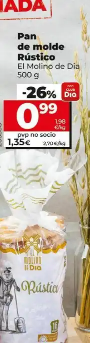 Dia Pan de molde rustico dia oferta